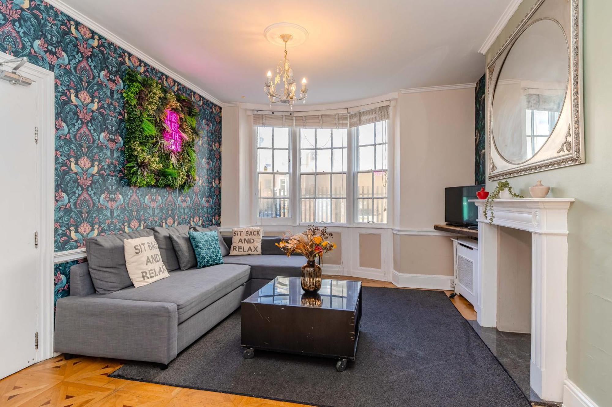 Apartment Spacious 5-bedroom With Patio In The Heart Of Kemptown Brighton