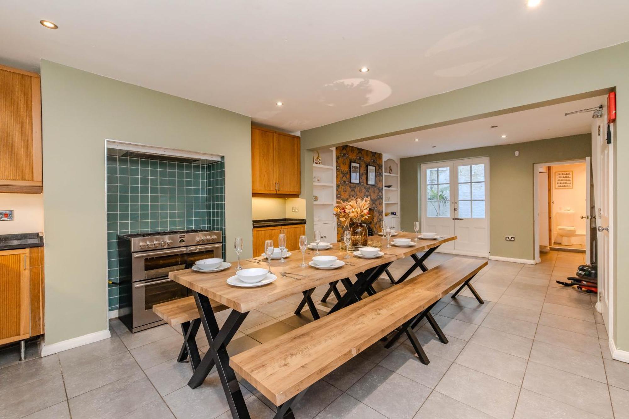 Apartment Spacious 5-bedroom With Patio In The Heart Of Kemptown
